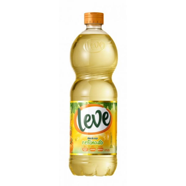Óleo de Soja Leve - Garrafa 900ml